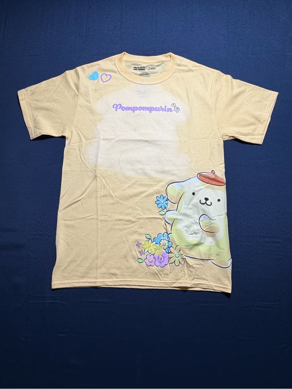 NWOT Hello Kitty and Friends Pompompurin Graphic Tee - Size Small